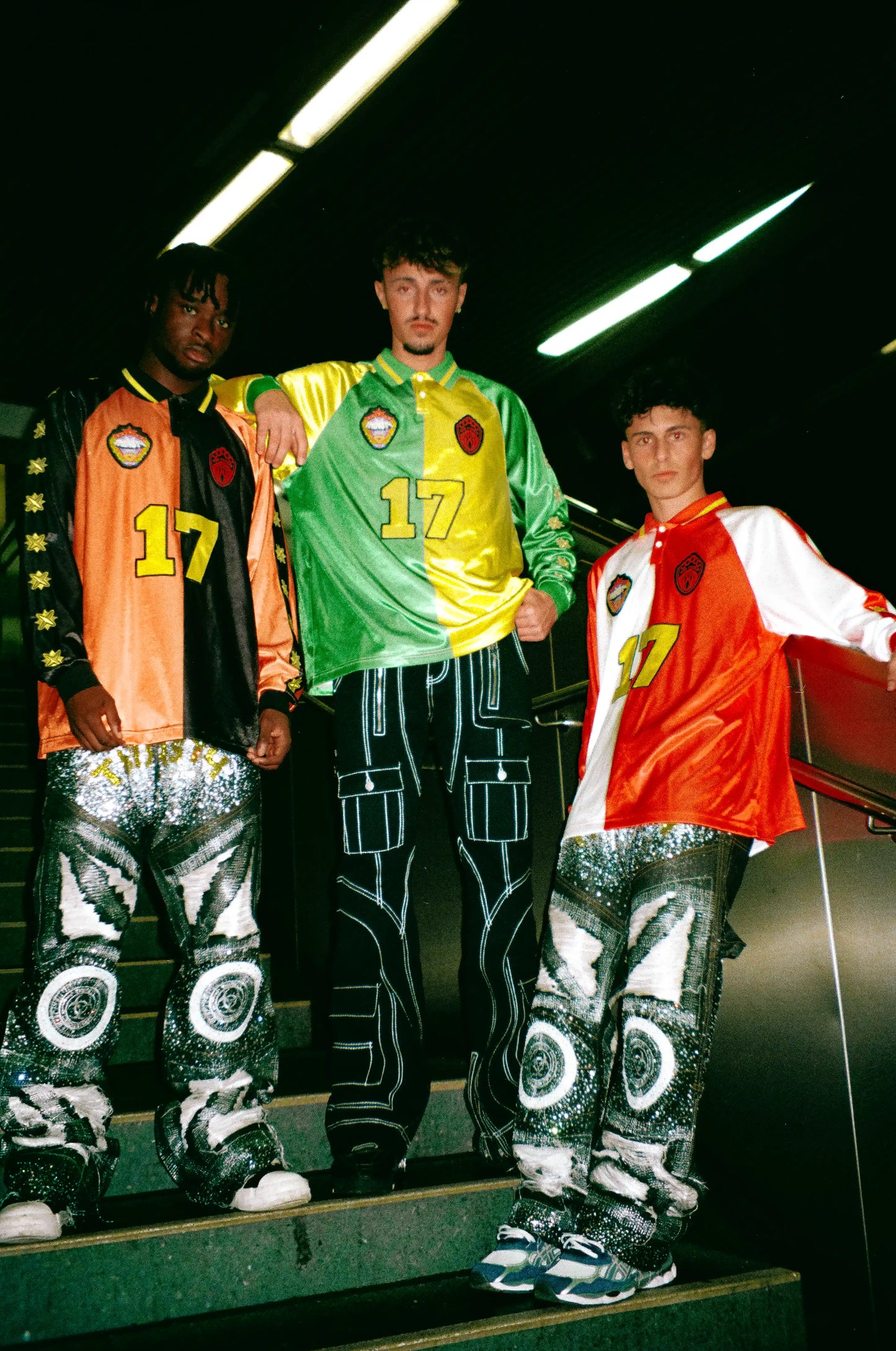 THIRSTY X HF LONGSLEEVE JERSEY GREEN & YELLOW