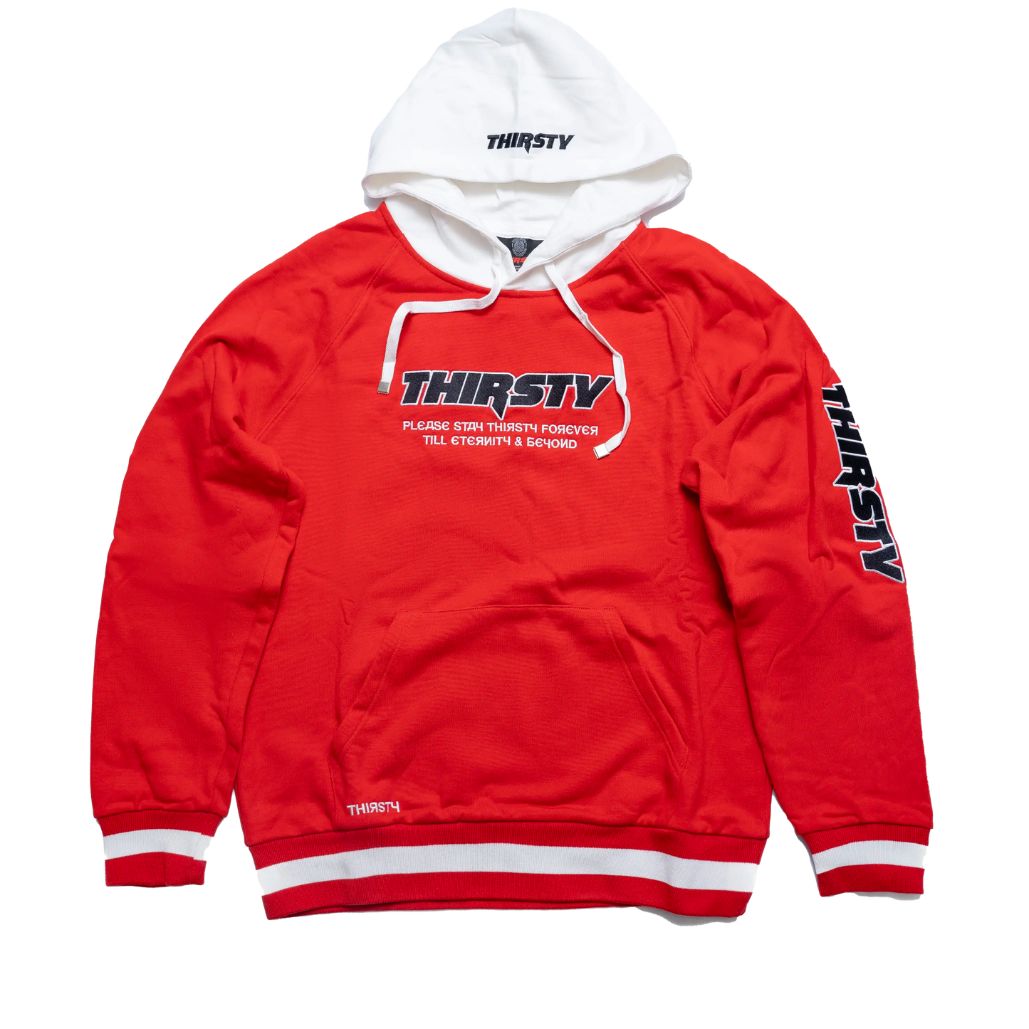 WEAR THIRSTY RED HOODIE