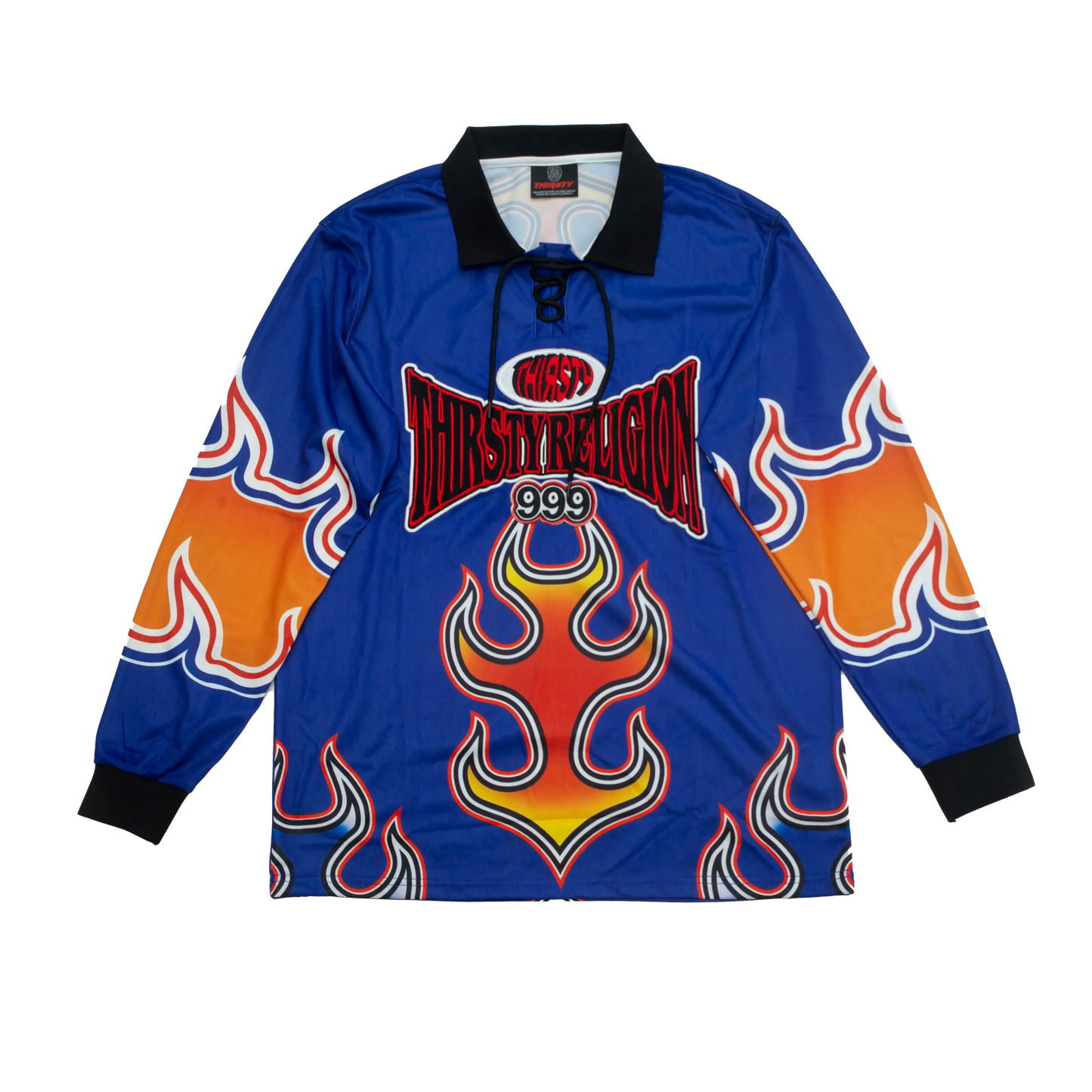Blue Thirsty Religion Top