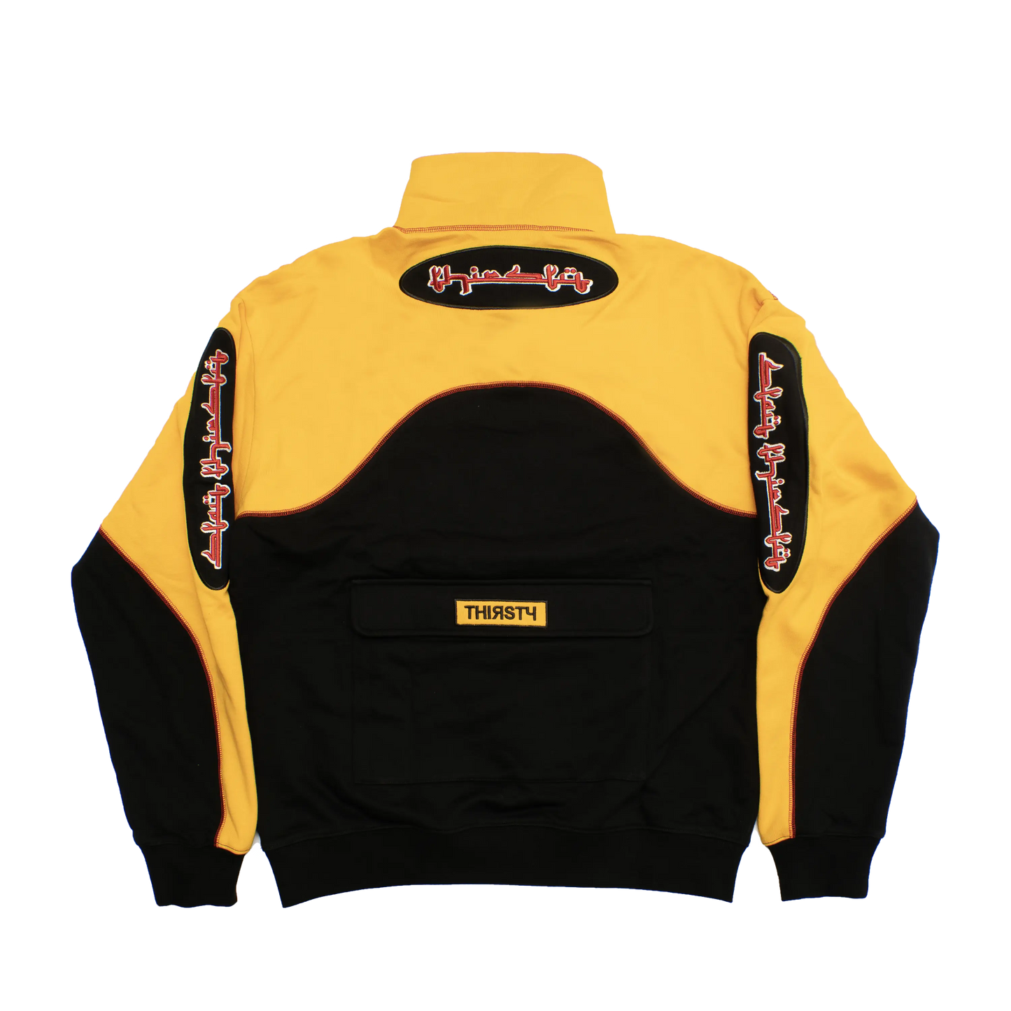 Yellow Thirsty Snowman Sweatshirts