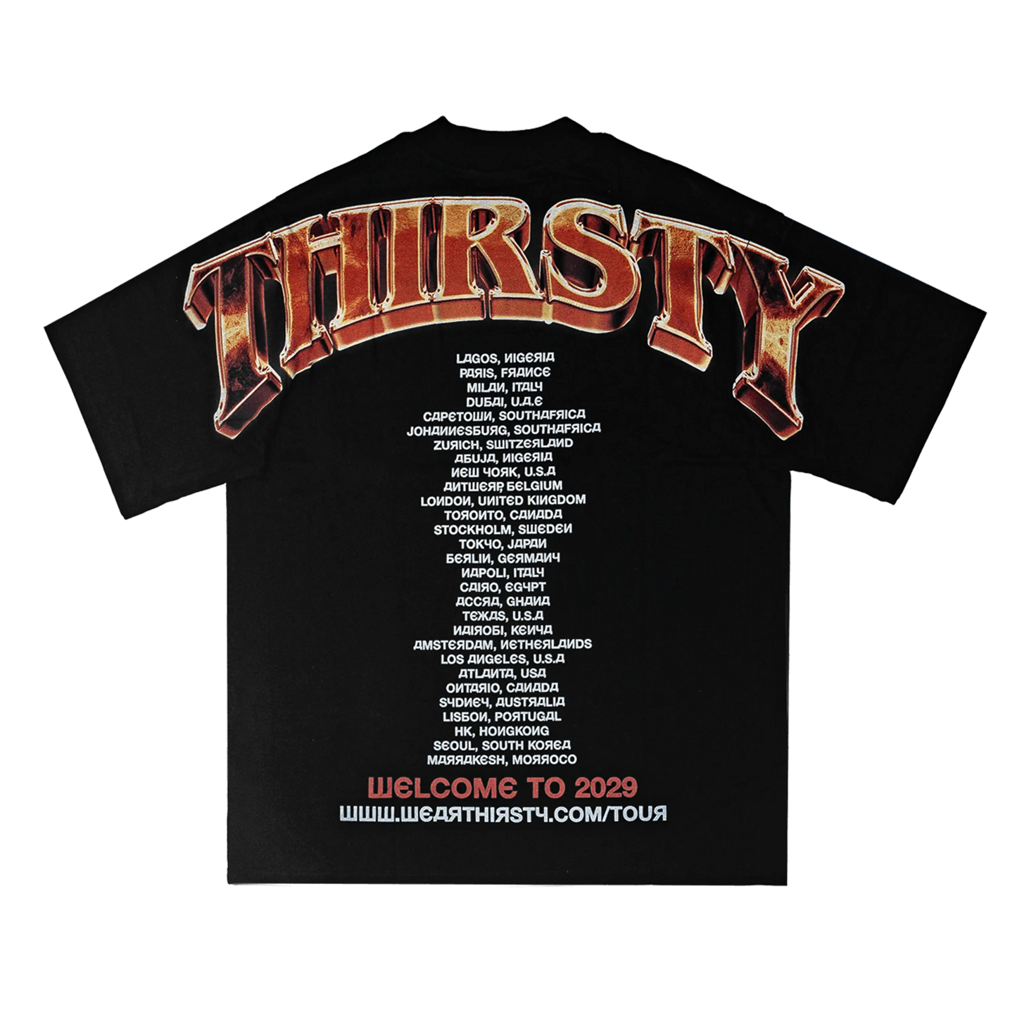 Thirsty Worldwide Black Top