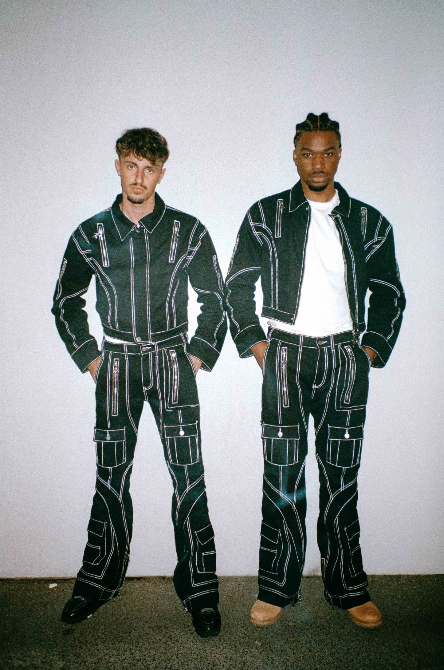 THIRSTY X HF CANVAS DENIM TOP