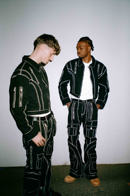 THIRSTY X HF CANVAS DENIM PANTS