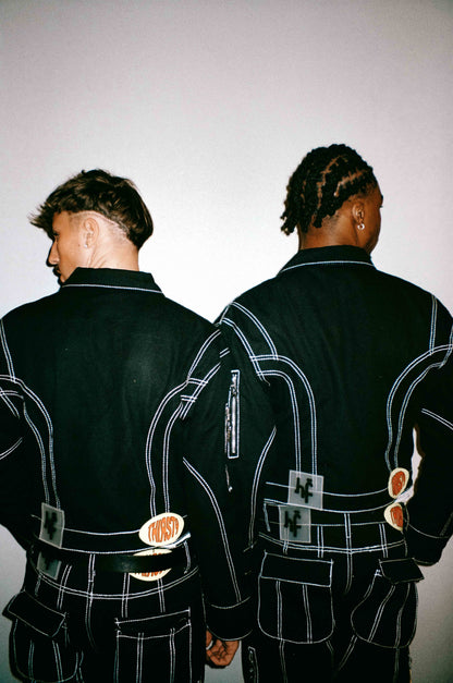 THIRSTY X HF CANVAS DENIM TOP