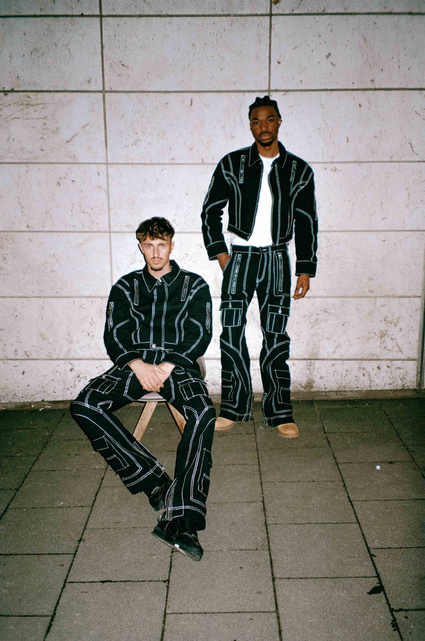 THIRSTY X HF CANVAS DENIM PANTS