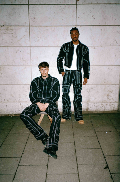 THIRSTY X HF CANVAS DENIM PANTS