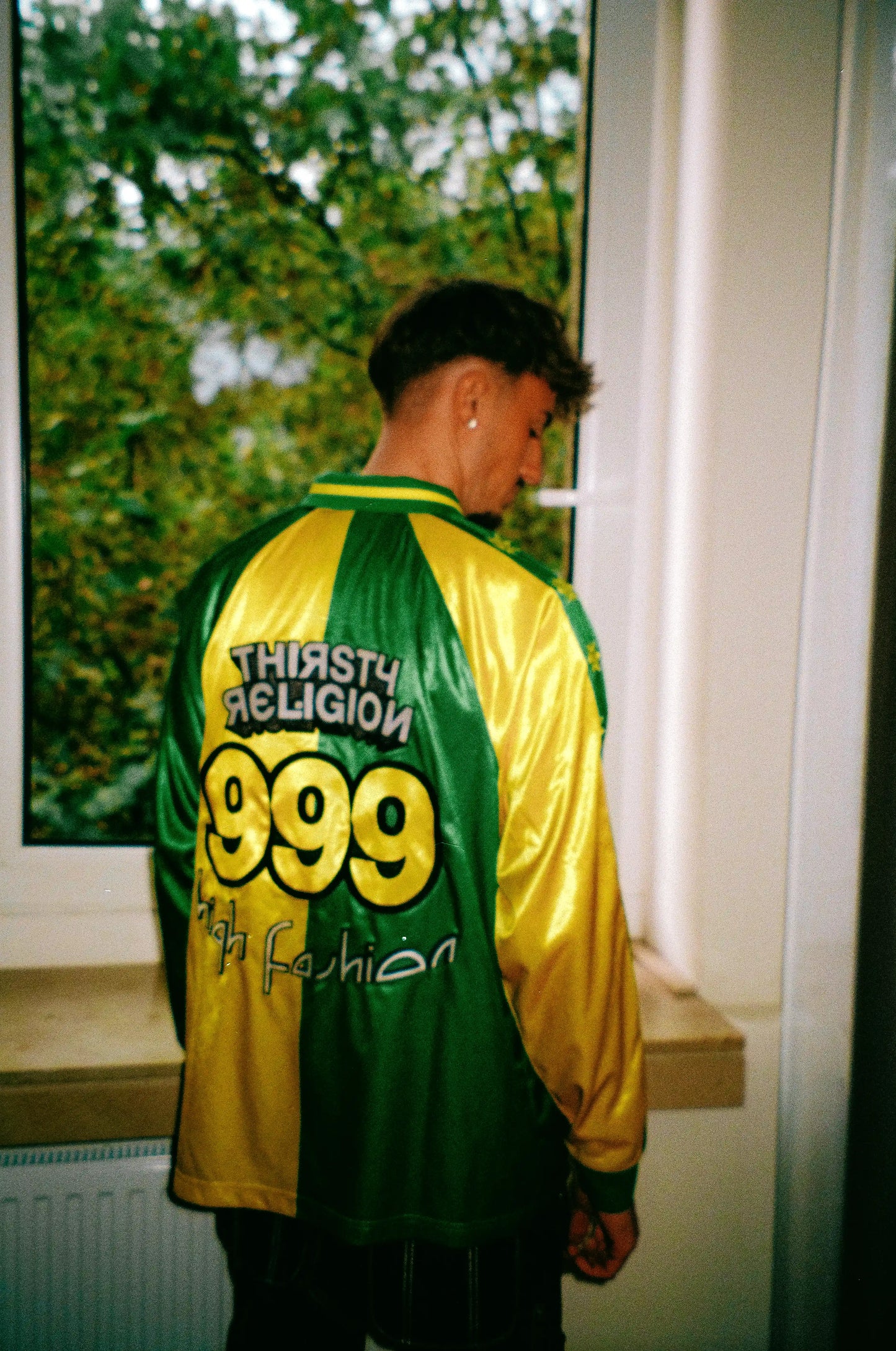 THIRSTY X HF LONGSLEEVE JERSEY GREEN & YELLOW