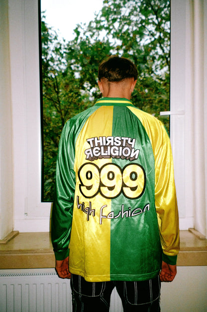 THIRSTY X HF LONGSLEEVE JERSEY GREEN & YELLOW