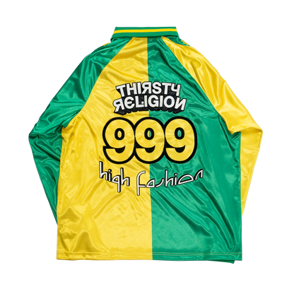 THIRSTY X HF LONGSLEEVE JERSEY GREEN & YELLOW