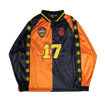 THIRSTY X HF LONGSLEEVE JERSEY ORANGE & BLACK
