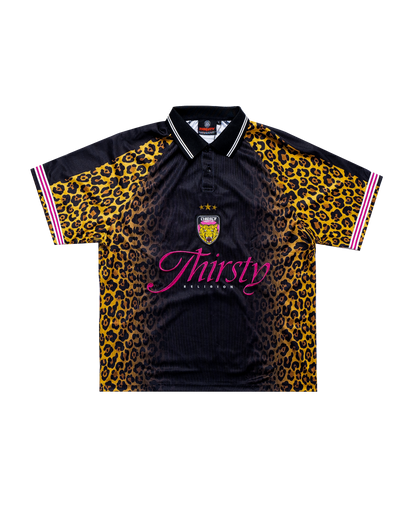 LEOPARD POLO TEE