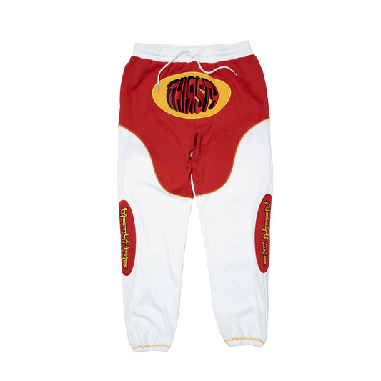 Red Wear Thirsty Joggers