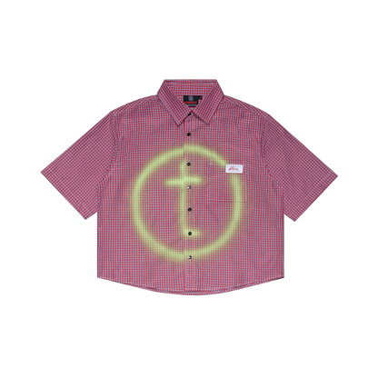 THIRSTY "T" LOGO SHORTSLEEVE- RED