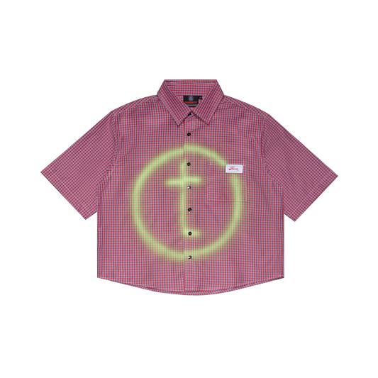 THIRSTY "T" LOGO SHORTSLEEVE- RED